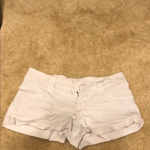 White shorts